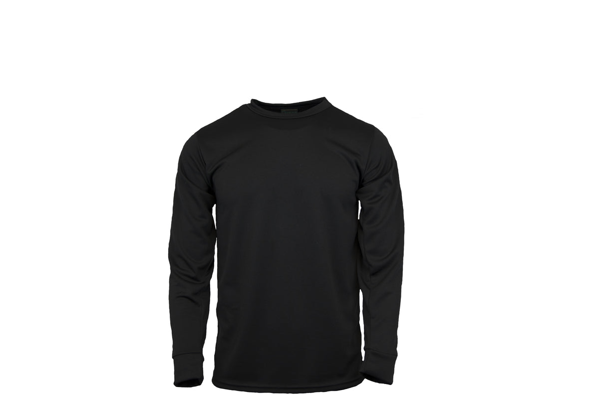 Polyester Midweight Bi-Component Men&#39;s Crew Top