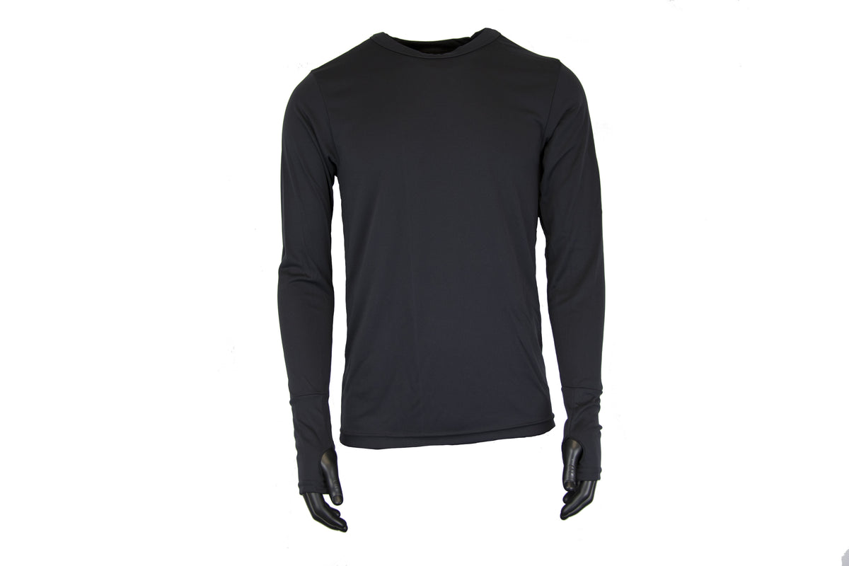 Silk Weight Men&#39;s Top with Thumbcuff