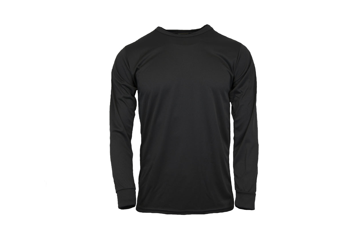 Silk Weight Men&#39;s Thermal Crew