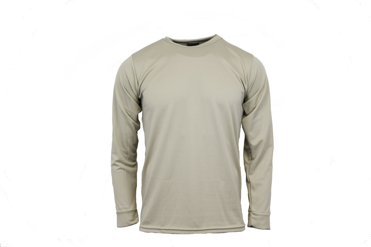 Silk Weight Men&#39;s Thermal Crew